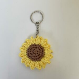 Porte-clé tournesol