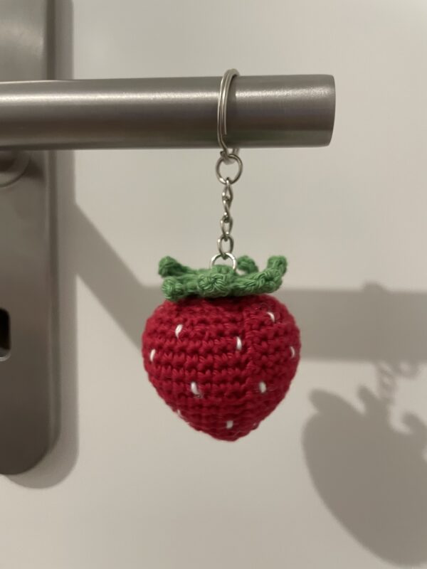 Porte-clé fraise – Image 2