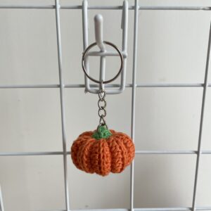Porte-clé citrouille